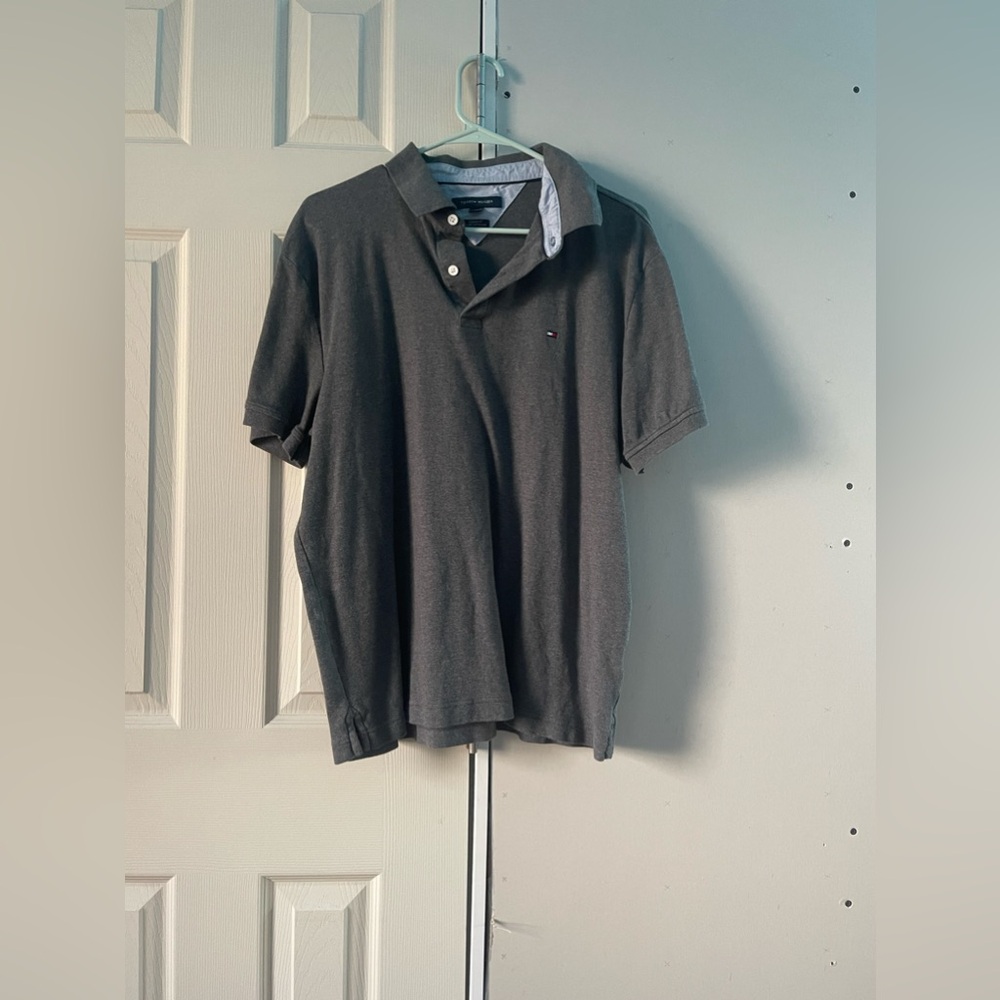 Tommy Hillfigure, Gray, Men, Large.